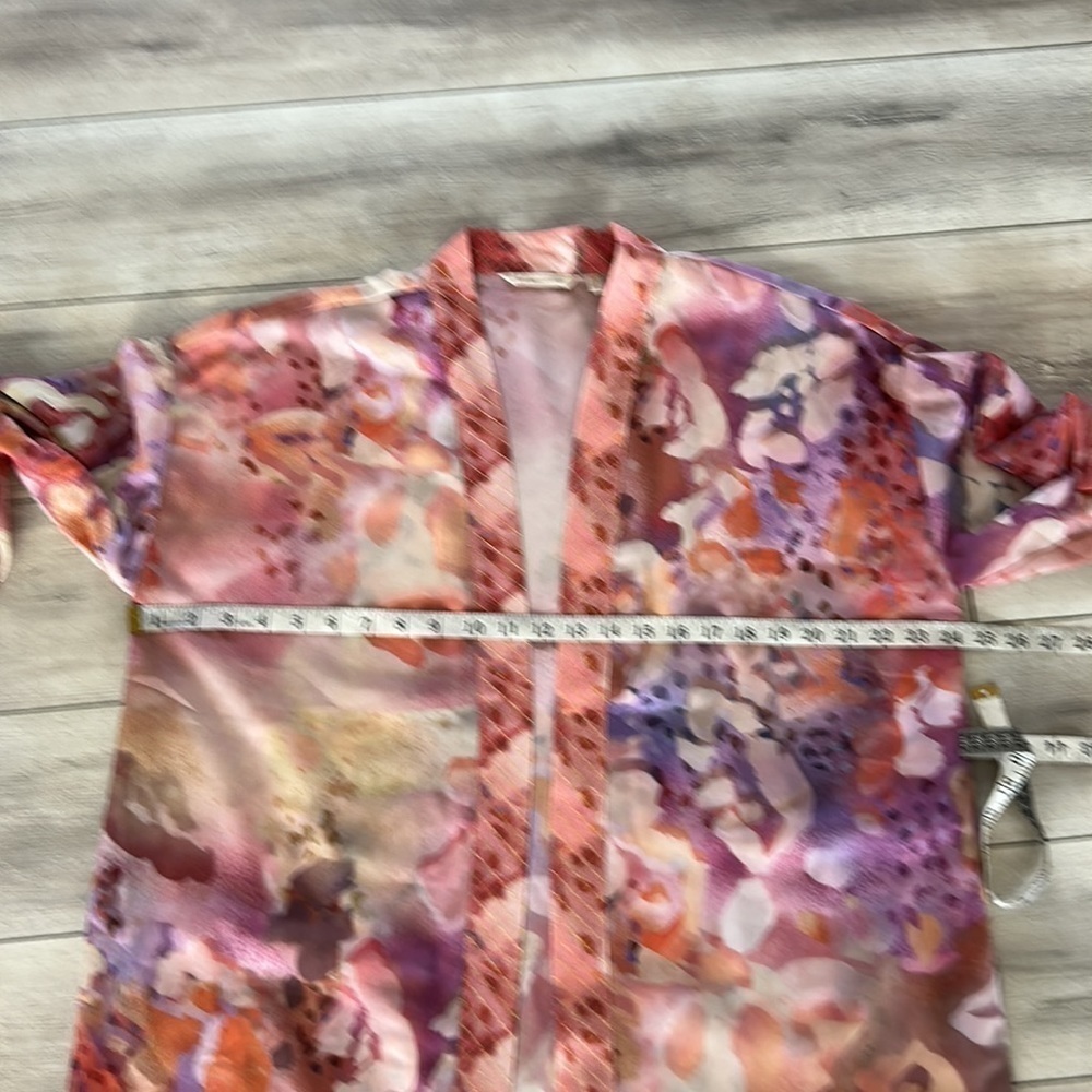 Soft Surroundings cool cat kimono size large - Picture 6 of 9